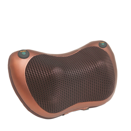 6-Head Shiatsu Massage Pillow for Neck, Back, Shoulder & Waist - Electric Deep Tissue Kneading Massager with Heat, Perfect for Home, Office, and Car Use